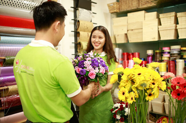 Shop hoa tươi quận 1 uy tín, chất lượng